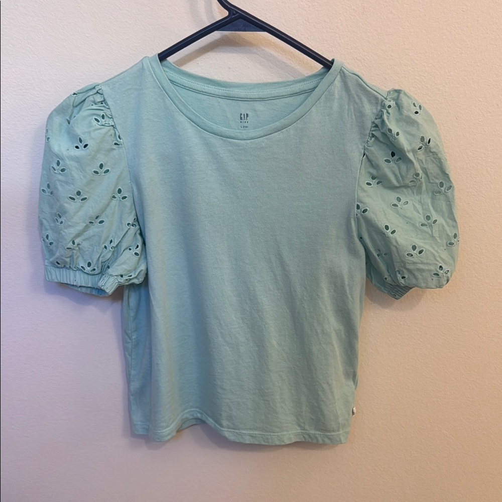 Kids GAP Puff Sleeve T-Shirt